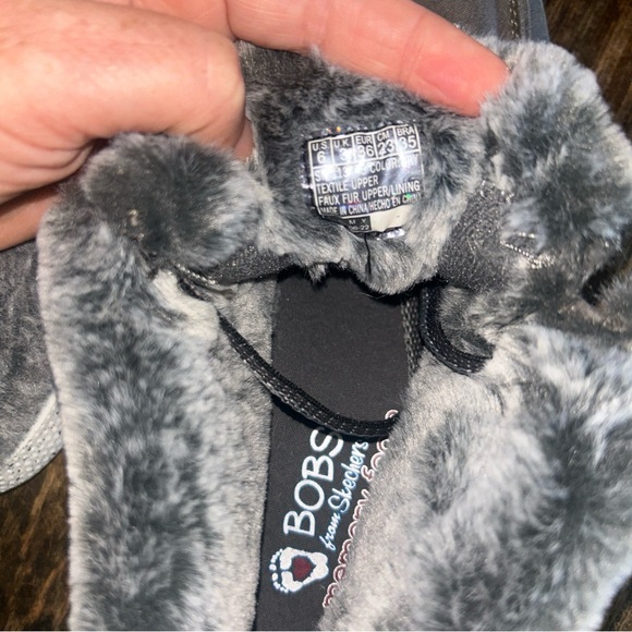 Bobs by‎ Skechers Skipper - Hang Glider Sneaker Grey Size 6 women - Picture 8 of 10